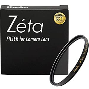 【Amazon.co.jp限定】Kenko レンズフィルター Zeta プロテクター 58mm レンズ保護用 レンズクロス・ケース付 390917(中古品)