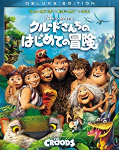クルードさんちのはじめての冒険 3枚組3D・2Dブルーレイ & DVD (初回生産限定) [Blu-ray](中古品)