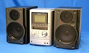 (中古品)SONY ソニー HCD-M3 センターアンプ マイクロハイファイコンポーネントシステム （CD/MD/カセットコンポ）（本体HCD-M3と非標準スピーカーSS-CPX5LTDのセット）/ソ