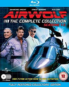 Airwolf Complete Collection (Season 1-3) - 11-Disc Box Set ( Air wolf - Seasons One, Two & Three ) [ NON-USA FORMAT, Blu