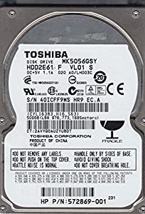 mk5056gsy、a0?/ lh003?C、hdd2e61?F vl01?S、Toshiba 500?GB SATA 2.5ハードドライブ(中古品)