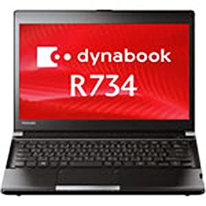東芝 dynabook R734/K PR734KAF3R7AD71 (Win8.1Pro/Win7Pro/Ci5-2.6GHz/メモリ-4GB/SSD-256GB/DVD-Sマルチ/13.3インチ/wi-fi/Blu