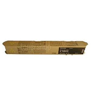 (中古品)RICOH イマジオ MPトナーキット C1803 イエロー/600289 RI-TNMPC1803YWJ/リコー//