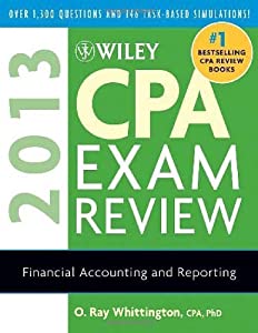 Wiley CPA Exam Review 2013, Financial Accounting and Reporting 10th edition by Whittington, O. Ray (2012) Paperback(中古
