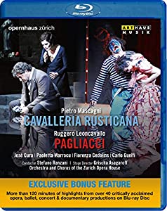 Cavalleria Rusticana - Ruggero Leoncavallo: Paglia [Blu-ray](中古品)