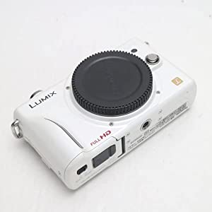 Panasonic デジタル一眼カメラ GF2 ボディ フルハイビジョンムービー一眼 ホワイト DMC-GF2(中古品)