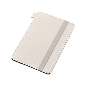 エレコム iPad mini (2019)、iPad mini 4 (2015) ケース ソフトレザーケース 4段階調節 ホワイト TB-A15SPLF2WH(中古品)