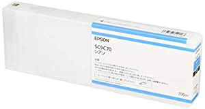 EPSON 純正インクカートリッジ SC9C70 シアン/700ml(中古品)