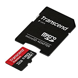 旧モデル 【Amazon.co.jp限定】Transcend microSDHCカード 32GB Class10 UHS-I対応 TS32GUSDU1PE (FFP)(中古品)