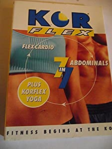 Kor Flex - 7 in 7 - flex cardio - Abdominals - plus korflex Yoga - DVD(中古品)
