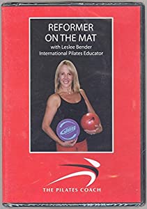 Reformer on the Mat with Leslee Bender DVD Instructional Pilates Educator Coach(中古品)