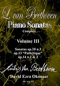 L Van Beethoven Piano Sonatas 3 [DVD](中古品)