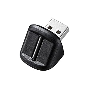 サンワサプライ USB指紋認証リーダー 小型 セキュリティ対策 FP-RD3(中古品)