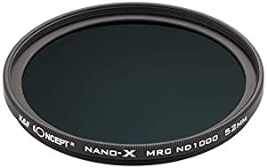 K & F Concept 52mm NANO-X NDフィルター ND1000 超薄型 高濃度ND ドイツSCHOTT光学ガラス ケラレにくい薄枠設計 MRCナノコーティ