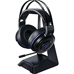 (中古品)Razer Thresher Ultimate for PS4 (R) DOLBY + 7.1 サラウンド ワイヤレスヘッドセット PS4 PS5 【日本正規代理店保証品】RZ04-0159