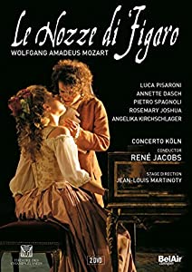 モーツァルト:《フィガロの結婚》[DVD, 2枚組](中古品)