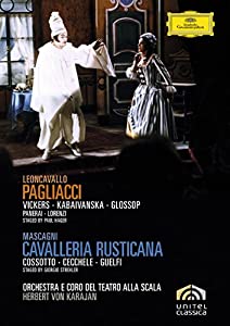 マスカーニ:歌劇《カヴァレリア・ルスティカーナ》/レオンカヴァッロ:歌劇《道化師》 [DVD](中古品)