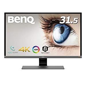 BenQ EW3270U 4K エンターテインメントモニター (31.5インチ/4K/HDR/VA/DCI-P3 95%/USB Type-C/HDMIx2/DP1.2/スピーカー/輝度自