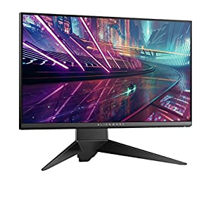 (中古品)Alienware 25 ゲームモニター ? AW2518Hf、フルHD @ ネイティブ240Hz、169、1ms応答時間、DP、HDMI 2.0a、USB 3.0、AMD Free Syn