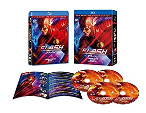 THE FLASH/フラッシュ 4thシーズン ブルーレイ コンプリート・ボックス (1~23話・4枚組) [Blu-ray](中古品)