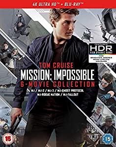 ミッション:インポッシブル 6 ムービー・コレクション [4K UHD + Blu-ray リージョンフリー ※一部のみ日本語有り](輸入版)(中古