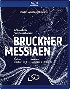 ブルックナー: 交響曲第8番 メシアン: 天国の色彩 / サー・サイモン・ラトル ロンドン交響楽団 (Bruckner: Symphony no.8