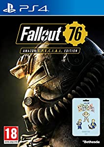 Fallout 76: S.*.*.C.*.*.L. Edition (Game + 3 Pin Badges) (Amazon EU Exclusive) (PS4) by Bethesda(中古品)