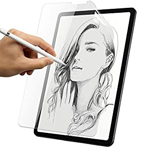 (中古品)YMYWorld ペーパーテクスチャ フィルム i Pad Air 5 第5世代 / i Pad Air4 / i Pad Pro 11 (2021 / 2020 / 2018)用 保護フィ