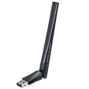 エレコム WiFi 無線LAN 子機 Wifi5 433Mbps+150Mbps 5GHz 2.4GHz USB2.0 USB-A 11ac/n/g/b/a WPCボタン付き ハイパワーアンテナ