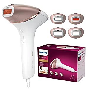 (中古品)フィリップス 光 ルメア プレステージ シャンパンゴールド/ ホワイト 光美容器 BRI948/70/Philips(フィリップス)//