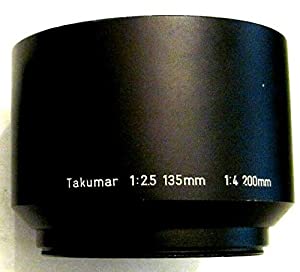 (中古品)ペンタックス 58mm メタル ねじ込み式レンズフード 135mm f/2.5 200mm f/4 Takumar 望遠レンズ用/ペンタックス//