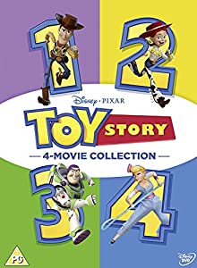 Disney & Pixar's Toy Story 1-4 Boxset [DVD] [2019](中古品)