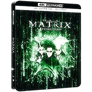 マトリックス レボリューション 限定スチールブック [4K UHD + Blu-ray 日本語有り リージョンフリー] (輸入版) -Matrix Revolut