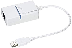 アイ・オー・データ USB接続LANアダプター 日本メーカー ETX3-US2R(中古品)