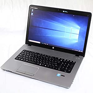 【中古】HP ProBook 470 G2 Core i3 8GB 500GB 17.3型 無線LAN Windows10 Webカメラ 中古パソコン ノートパソコン(中古品)