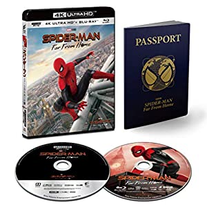 スパイダーマン:ファー・フロム・ホーム 4K ULTRA HD & ブルーレイセット(初回生産限定) [4K ULTRA HD + Blu-ray](中古品)
