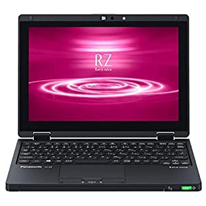 (中古品)パナソニック CF-RZ8NFMQR Let`s note RZ8 店頭(Core i5-8200Y/SSD256GB/RAM 16GB/W10Pro64/10.1WUXGA/ブラック/OF