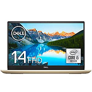 Dell ノートパソコン Inspiron 14 5490 アイスゴールド 20Q31IG4PS/Win10/14.0FHD/Core i5-10210U/8GB/256GB SSD/4年間プレミア