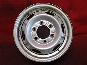 (中古品)スチール ホイール 1本 日産 キャラバン 純正 15×5.5J 6穴 PCD 139.7 +45 ハブ径 100◆3568H-H1 【15インチ 中古ホイール】/ノーブランド品//