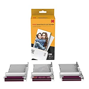 (中古品)コダック（Kodak）Mini 2＆Mini Shot 2シリーズ用 2.1ｘ3.4インチ（5.3ｘ8.6cm）カートリッジ 用紙・カラーリボン一体型カートリッジ 30パック/KODAK//