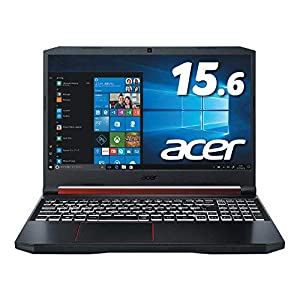Acerゲーミングノートパソコン Nitro5 AN515-54-F58G5 Corei5-9300H 8GB 1TBHDD GeForceGTX1050 15.6型 Windows 10 Home(中古品)