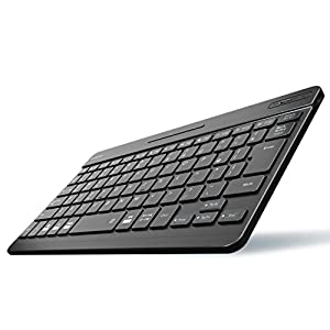 エレコム Bluetoothキーボード 超薄型 充電式 マルチペアリング対応(3台同時ペアリング) ブラック iPad pro 2020 TK-SLP01BK/EC(