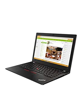 Lenovo ノートパソコン ThinkPad X280 (Corei3-7020U/2.3GHz/メモリ4GB/SSD256GB/12.5インチ/ブラック/Windows10Pro64bit) 20KES