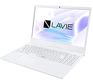 NEC LAVIE N15 N1510/AAW（パールホワイト）- 15.6型ノートパソコン（Athlon/4GB/500GB）Microsoft Office Home ＆ Business 201