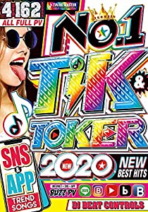 洋楽 DVD 4枚組フルPV アガって踊れて超楽しすぎる TikTok完全マスター No.1 Tik & Toker 2020 - DJ Beat Controls 4DVD 最新流