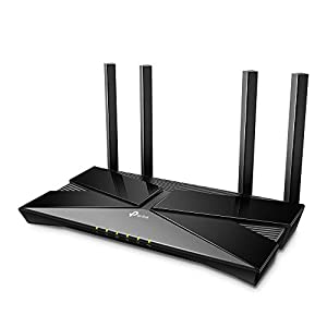TP-Link WiFi ルーター WiFi6 PS5 対応 無線LAN 11ax AX1800 1201Mbps (5 GHz) + 574 Mbps (2.4GHz) 1.5Ghz クアッド・コアCPU搭