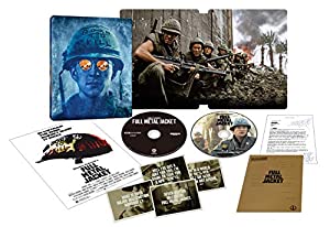 (中古品)【Amazon.co.jp限定】(1000セット数量限定)フルメタル・ジャケット 日本語吹替音声収録版 (4K ULTRA HD & ブルーレイセット)スチールブック仕様(2枚組)[