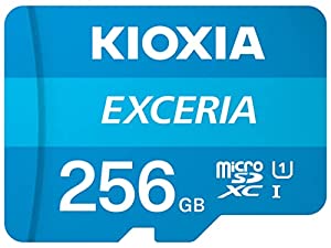 KIOXIA(キオクシア) 旧東芝メモリ microSDXCカード 256GB UHS-I Class10 (最大読出速度100MB/s) Nintendo Switch動作確認済 国内