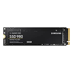 Samsung 980 500GB PCIe Gen 3.0 ×4 NVMe M.2 最大 3,100MB/秒 内蔵 SSD MZ-V8V500B/EC 国内正規保証品(中古品)