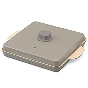 (中古品)アイリスオーヤマ IH専用平面プレート IHK-T37(1400W)対応 IHKP-HP14-T ブラウン/アイリスオーヤマ(IRIS OHYAMA)//
